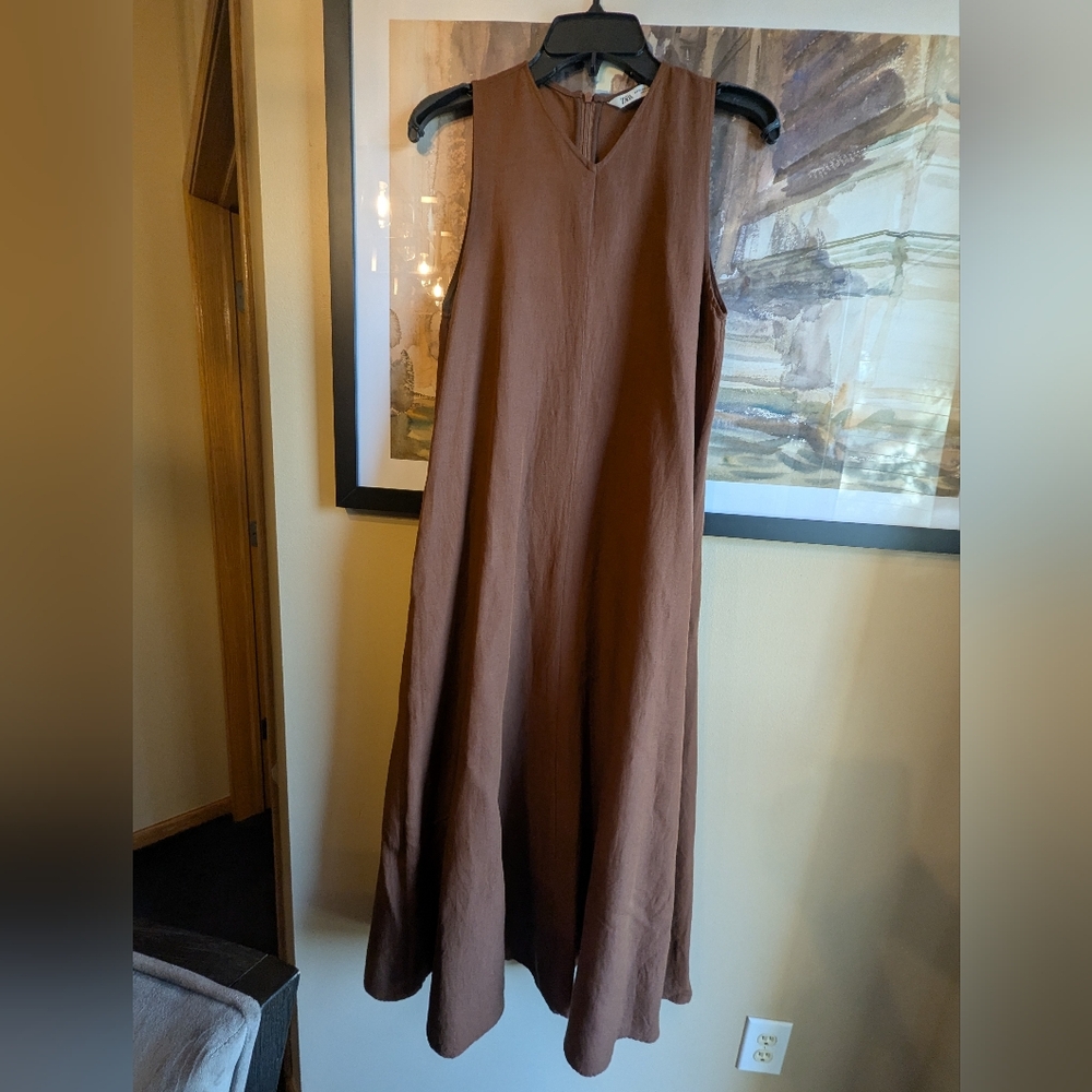 Zara Linen Dress - Picture 11 of 13
